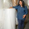 Bubble protective wrapping roll, SKU B1047, shown by GM Packaging employee