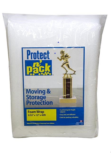 Protect n' Pack polyfoam pack/bag