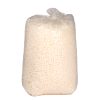 Loose fill in a clear plastic bag