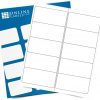 White laser and inkjet labels