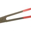 Double-notched steel strapping sealer/crimper