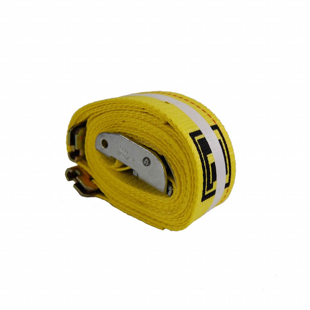 Cam Strap with Spring E Fitting (2 inches x 16 feet) – GM Packaging