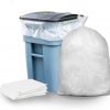 Clear garbage bags