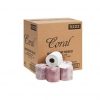Coral bathroom tissue