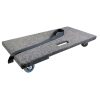 Platform carpeted dolly