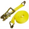 Ratchet strap with wire hook