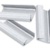 Seal for poly strapping - semi open