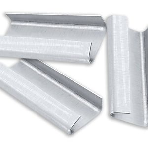 Seal for poly strapping - semi open