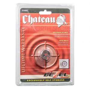 Chateau Bezel® Cylinder Lock with No Overlock