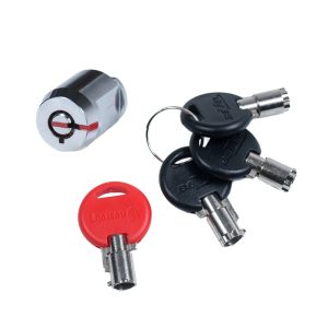 Cylinder lock with overlock and overlock key