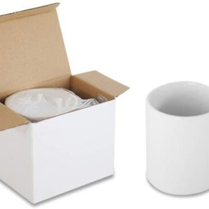 Coffee mug and special order box