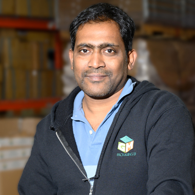 Keerthi, Warehouse and Fabrication Associate, GM Packaging