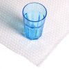 3/16 bubble protective wrapping, wrapping a blue glass