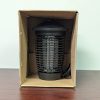 Bug zapper sits inside a 12x9x9 inch stock box