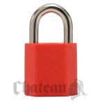 Chateau Nylon Audit Padlock (red)