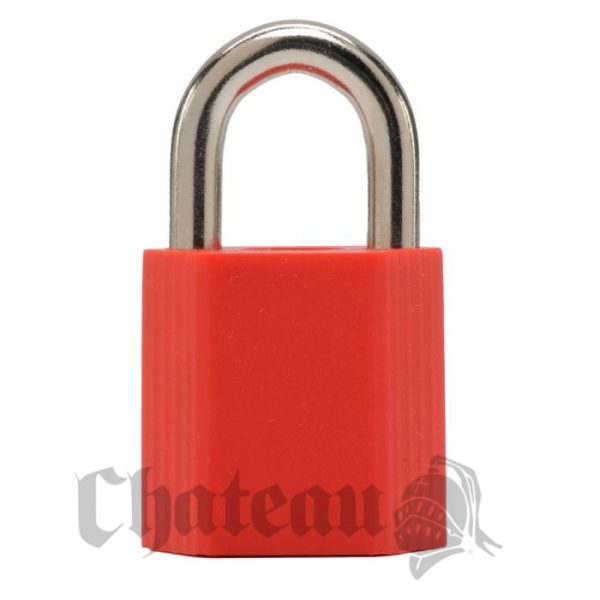 Chateau Nylon Audit Padlock (red)