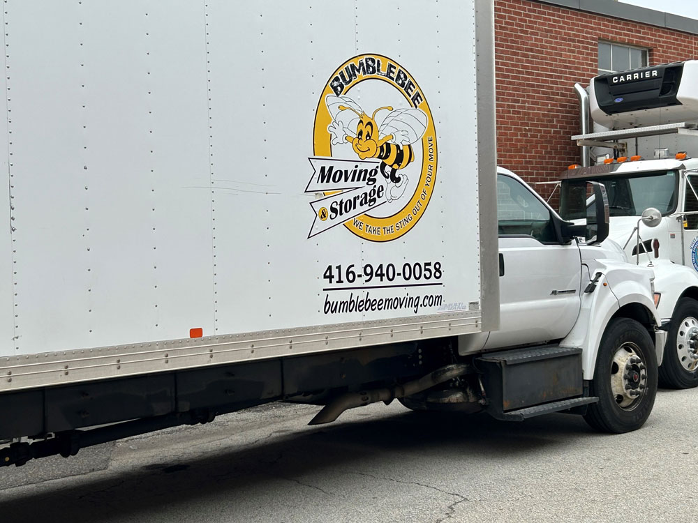 Bumblebee Moving &amp; Storage trucks