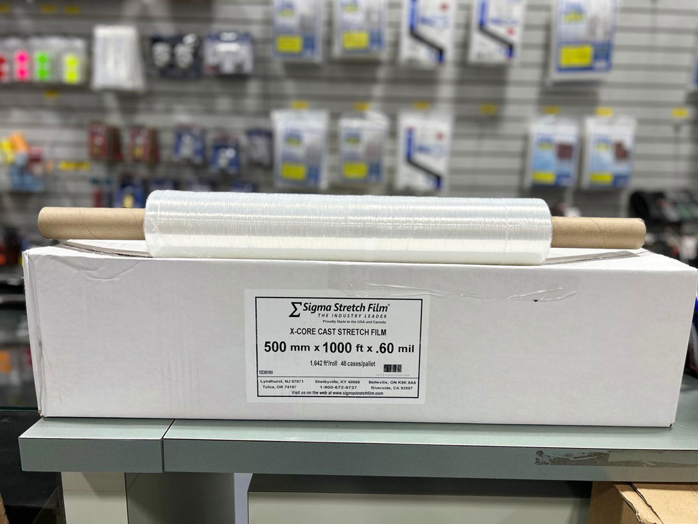 Skid stretch wrap